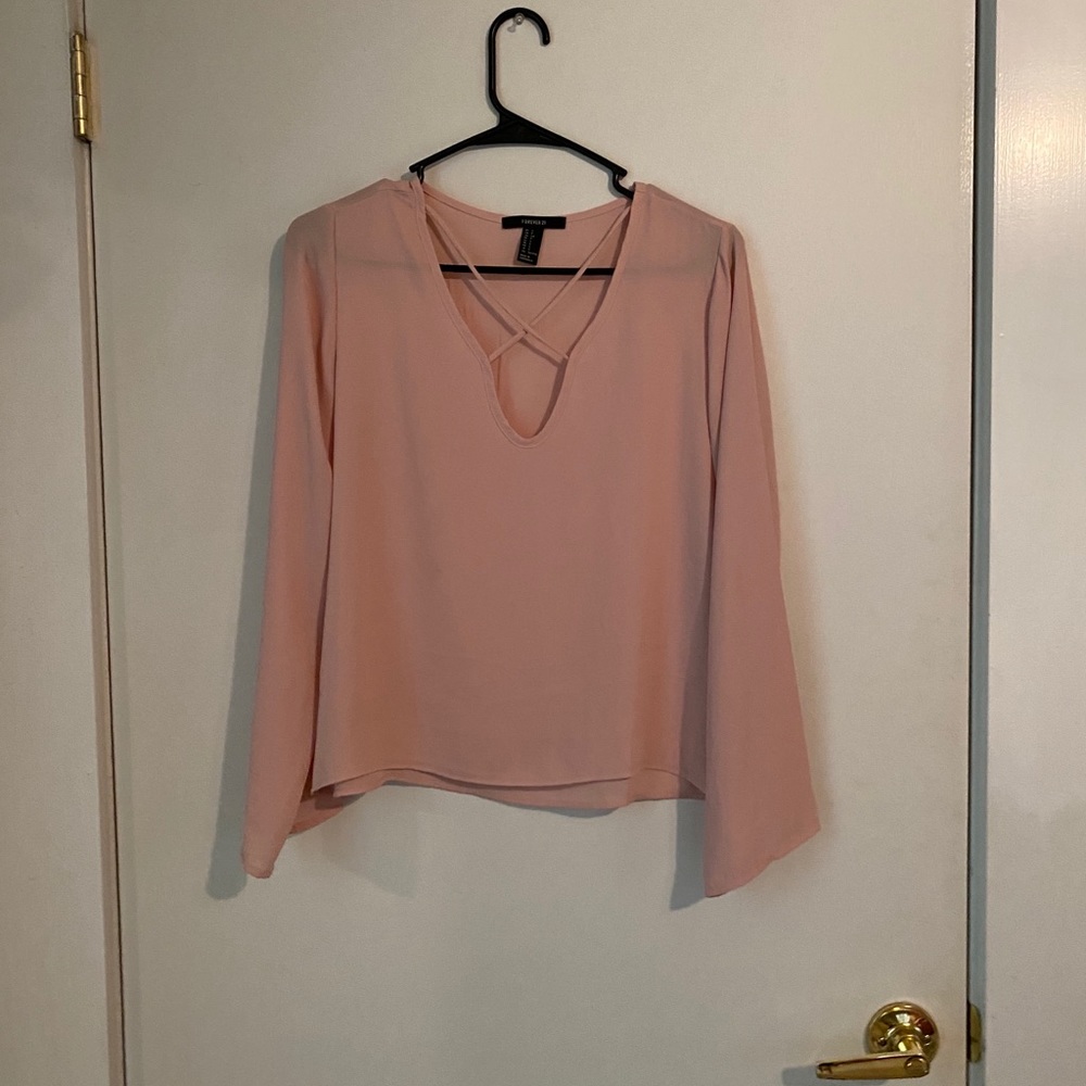 Pink blouse